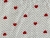 Creme Zig Zag Coração Vermelho