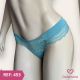 TANGA DE TACTEL LATERAL DUPLA COM RENDA