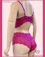 CONJUNTO DE RENDA SOUTIEN TIPO CROPPED CALCINHA CALECON