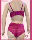 CONJUNTO DE RENDA SOUTIEN TIPO CROPPED CALCINHA CALECON