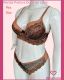 CONJUNTO TRIO PLUS SIZE COM RENDA E CORPO REFORÇADO COM FIO E TANGA