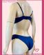 CONJUNTO TRIO PRE MOLDADO RENDA COM BOJO TACTEL PREGAS COM FIO E TANGA