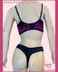 CONJUNTO TRIO PLUS SIZE COM RENDA E CORPO REFORÇADO COM FIO E TANGA