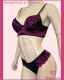 CONJUNTO TRIO PLUS SIZE COM RENDA E CORPO REFORÇADO COM FIO E TANGA
