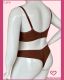 CONJUNTO TRIO PLUS SIZE PRE MOLDADO TACTEL REFORCADO COM RENDA, FIO DUPLO E TANGA
