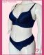 CONJUNTO TRIO PLUS SIZE PRE MOLDADO TACTEL REFORCADO COM RENDA, FIO DUPLO E TANGA