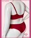CONJUNTO TRIO PLUS SIZE PRE MOLDADO TACTEL REFORCADO COM RENDA, FIO DUPLO E TANGA