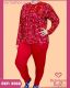 CONJUNTO PIJAMA ADULTO FEMININO DE MALHA SUEDINE ESTAMPADO