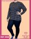 CONJUNTO PIJAMA ADULTO FEMININO DE MALHA SUEDINE ESTAMPADO