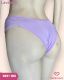TANGA DE TACTEL COM RENDA LATERAL FORRADA