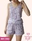 CJ SHORT DOOL REGATA EM MALHA ESTAMPADA