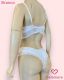CONJUNTO TRIO PRE MOLDADO SO RENDA COM CORPO AUMENTADO