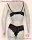 CONJUNTO PRE MOLDADO COM FIO SO RENDA FORRADO DE TACTEL