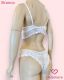 CONJUNTO TRIO PRE MOLDADO SO RENDA COM CORPO AUMENTADO