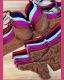 CONJUNTO TRIO PLUS SIZE PRE MOLDADO TACTEL REFORCADO COM RENDA, FIO DUPLO E TANGA