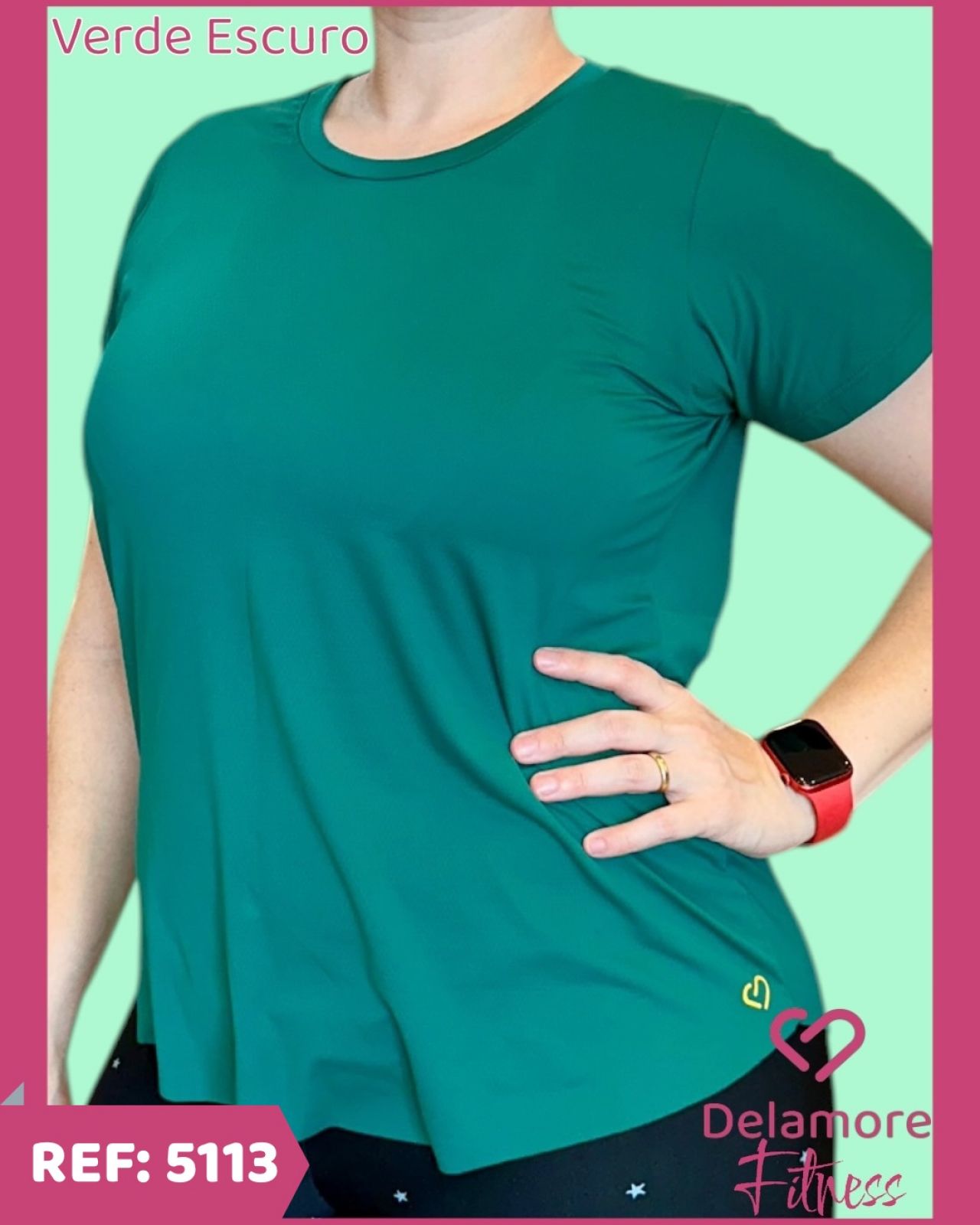 BLUSA FITNESS BABY LOOK